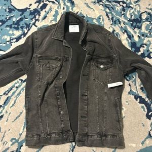 Brand new old navy black jean jacket